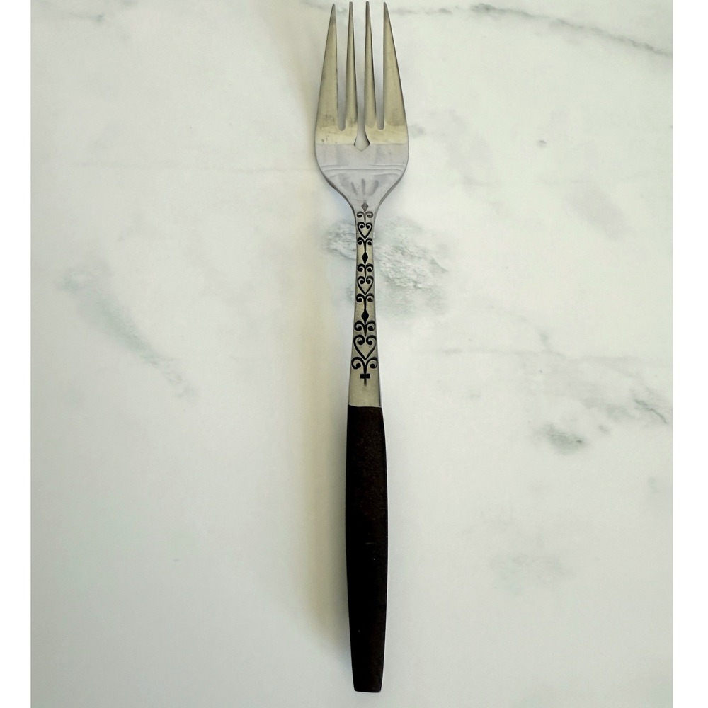 VTG Interpur INR2 Stainless Mid Century Modern 7 1/8" Salad‎ Fork